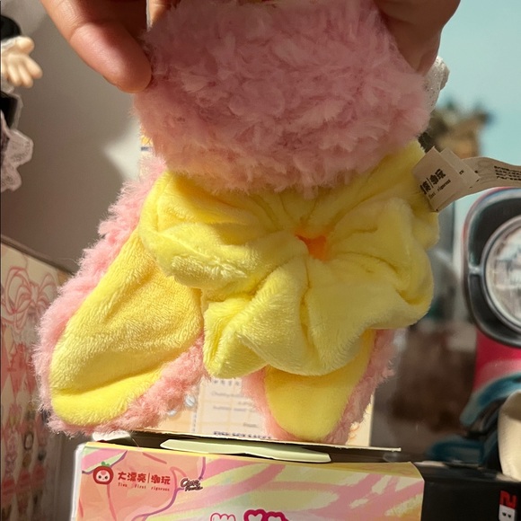 Baby Three Flower Hair Ring ( Revealed pink bunny) - Picture 2 of 8